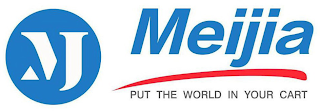 MJ MEIJIA PUT THE WORLD IN YOUR CART logo