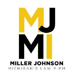 MJ MI MILLER JOHNSON MICHIGAN'S LAW FIRM logo