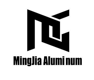 MJ MINGJIA ALUMI NUM logo