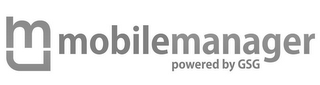 MJ MOBILEMANAGER POWERED BY GSG logo