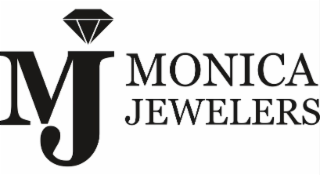 MJ MONICA JEWELERS logo