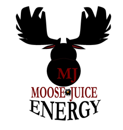 MJ MOOSE JUICE ENERGY logo