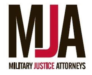 MJA MILITARY JUSTICE ATTORNEYS logo