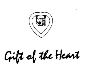 MJHHA GIFT OF THE HEART logo