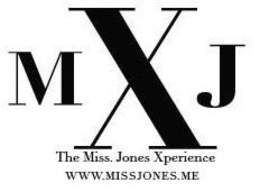MJX THE MISS.JONES XPERIENCE WWW.MISSJONES.ME logo