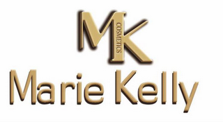 MK COSMETICS MARIE KELLY logo