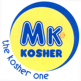 MK KOSHER THE KOSHER ONE logo