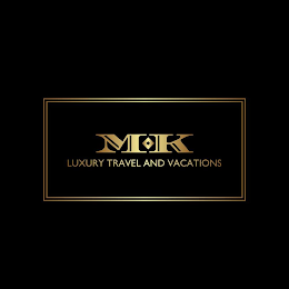 MK LUXURY TRAVEL AND VACATIONS logo