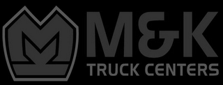 MK M & K TRUCK CENTERS logo