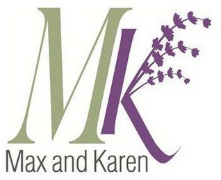 MK MAX AND KAREN logo