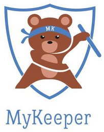 MK MY KEEPER logo