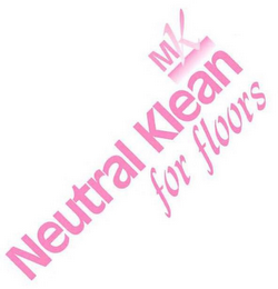 MK NEUTRAL KLEAN FOR FLOORS logo