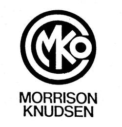 MKCO MORRISON KNUDSEN logo