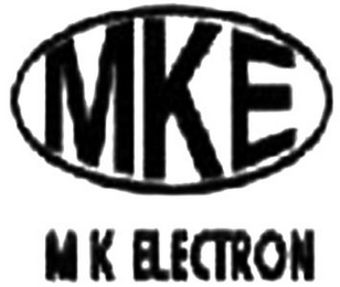 MKE M K ELECTRON logo