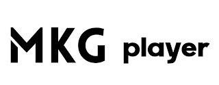 MKG PLAYER logo