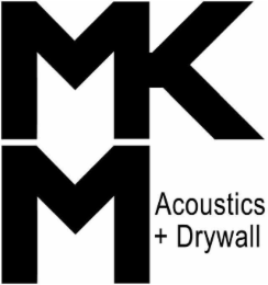 MKM ACOUSTICS + DRYWALL logo