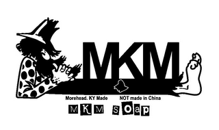 MKM MOREHEAD. KY MADE NOT MADE IN CHINA MKM SOAP logo
