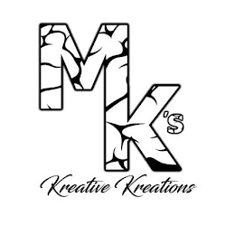 MK'S KREATIVE KREATIONS logo