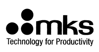 MKS TECHNOLOGY FOR PRODUCTIVITY logo