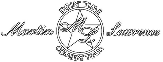 ML DOIN' TIME COMEDY TOUR MARTIN LAWRENCE logo