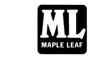 ML MAPLE LEAF logo