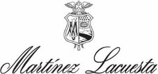 ML MARTÍNEZ LACUESTA VINO logo