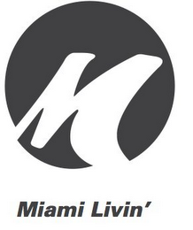 ML MIAMI LIVIN' logo