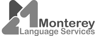 ML MONTEREY LANGUAGE SERVICES logo