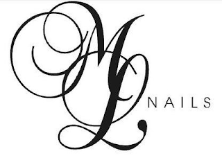 ML NAILS logo