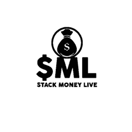 $ $ML STACK MONEY LIVE logo