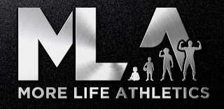 MLA MORE LIFE ATHLETICS logo