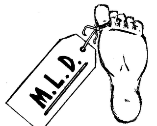 M.L.D. MINIMUM LETHAL DOSE logo
