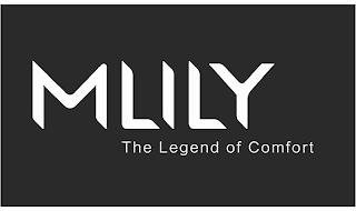 MLILY THE LEGEND OF COMFORT logo