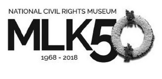 MLK50 NATIONAL CIVIL RIGHTS MUSEUM 1968-2018 logo