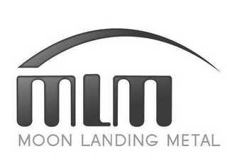 MLM MOON LANDING METAL logo