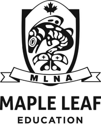 MLNA MAPLE LEAF EDUCATION logo