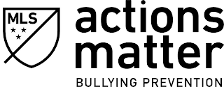 MLS ACTIONS MATTER BULLYING PREVENTION logo