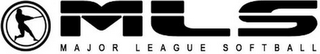 MLS MAJOR LEAGUE SOFTBALL logo