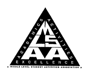 MLSAA ACADEMICS ACTIVITIES EXCELLENCE MIDDLE LEVEL STUDENT ACTIVITIES ASSOCIATION