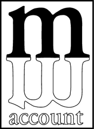 MM ACCOUNT logo
