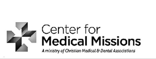 MM CENTER FOR MEDICAL MISSIONS A MINISTRY OF CHRISTIAN MEDICAL & DENTAL ASSOCIATIONS logo