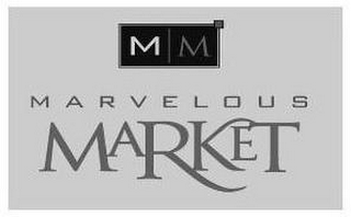 MM MARVELOUS MARKET logo