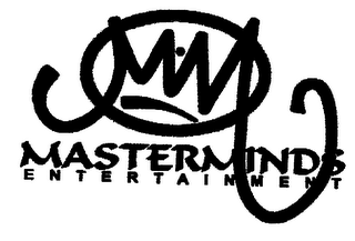 MM MASTERMINDS ENTERTAINMENT logo
