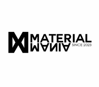 MM MATERIAL MANIA SINCE 2023 logo
