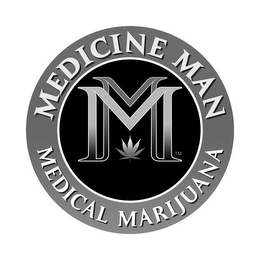 MM MEDICINE MAN MEDICAL MARIJUANA logo