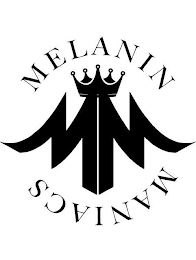 MM MELANIN MANIACS logo