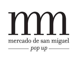 MM MERCADO DE SAN MIGUEL POP UP logo