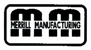 MM MERRILL MANUFACTURING logo