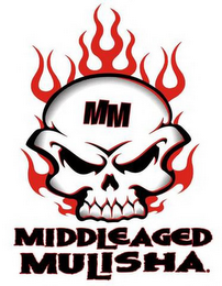 MM MIDDLEAGED MULISHA. logo