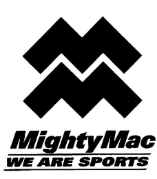 MM MIGHTY MAC/WE ARE SPORTS logo